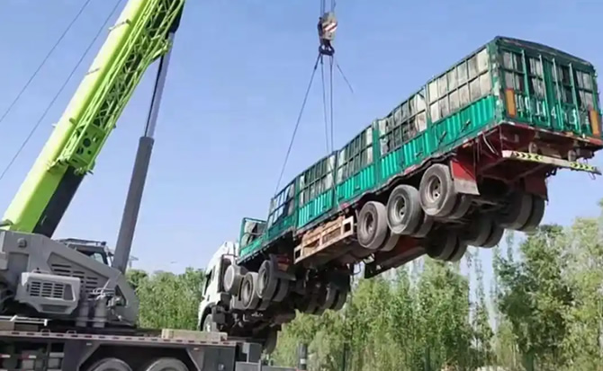 蒙阴道路脱困救援案例